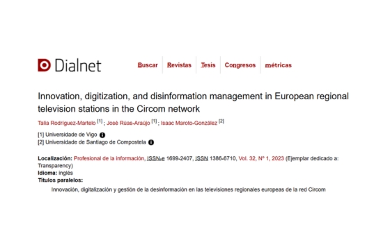 Innovation, digitization, and disinformation management in European regional television stations in the Circom network