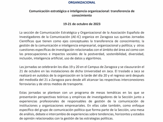 La cátedra CIRCOM Regional-Universidade de Vigo